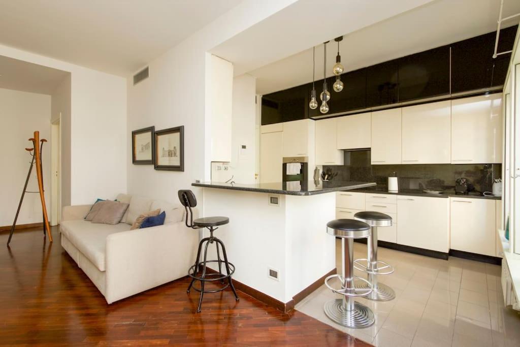 Ferienwohnung Duomo Big House130Mq Vista Tempio Mailand Exterior foto