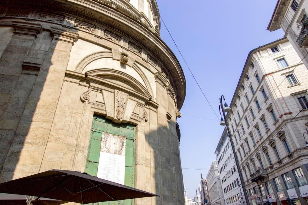 Ferienwohnung Duomo Big House130Mq Vista Tempio Mailand Exterior foto