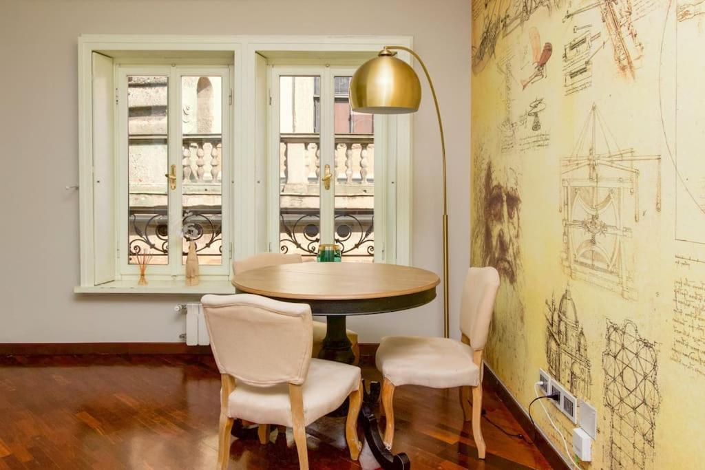 Ferienwohnung Duomo Big House130Mq Vista Tempio Mailand Exterior foto