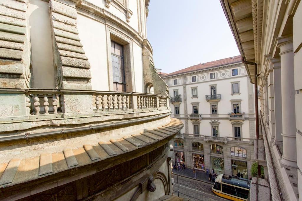 Ferienwohnung Duomo Big House130Mq Vista Tempio Mailand Exterior foto